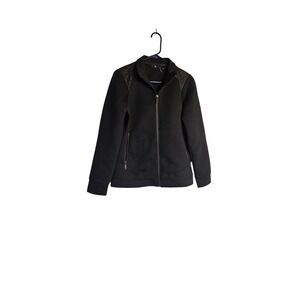 BMW M Collection Black Full Zip Moto Jacket Quilted‎ Shoulder Small Portugal